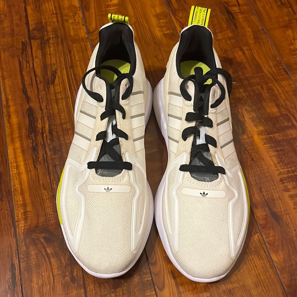 Adidas Beige Athletic Sneakers